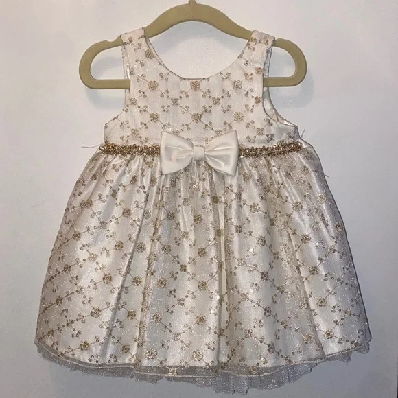 American Princess | Dresses | Nwot American Princess White And Gold Party Dress | Poshmark American Princess | Dresses | Nwot American Princess White And Gold Party Dress | Poshmark